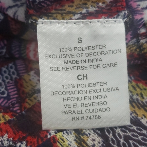 Colorful top, blouse - Picture 5 of 6